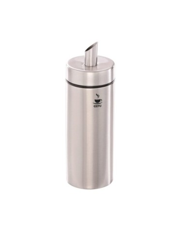 Saupoudreuse de sucre en acier inoxydable argent