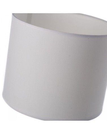 Lampe à poser bois et métal bicolore H52cm