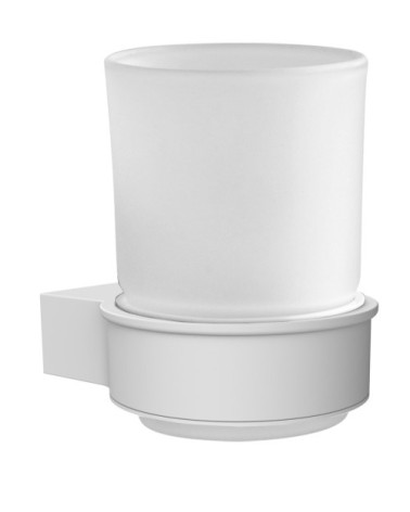 Porte-gobelet et gobelet en verre