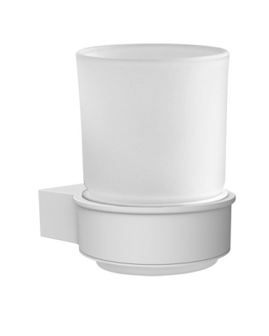 Porte-gobelet et gobelet en verre