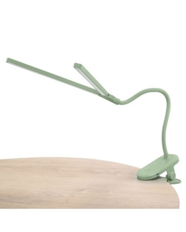 Lampe de Bureau LED Portable à Lumière Orientable et Réglable Vert Joy