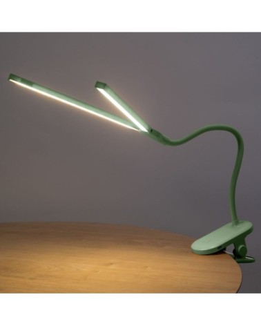Lampe de Bureau LED Portable à Lumière Orientable et Réglable Vert Joy