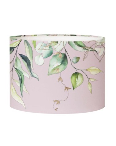 Abat-jour Lampadaire Branche Rose Poudré Ø 45 x H 25