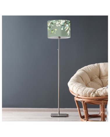 Abat-jour Lampadaire Branche Vert Olive Ø 45 x H 25