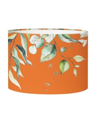 Abat-jour lampadaire branche mandarine Ø 45 x H 25