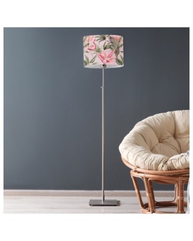 Abat-jour Lampadaire Flamand Rose Poudré Ø 45 x H 25