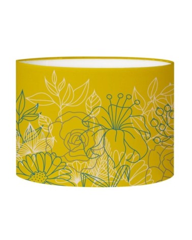 Abat-jour Lampadaire Bouquet Jaune Moutarde Ø 45 x H 25