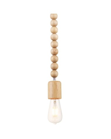 Suspension en bois H126cm