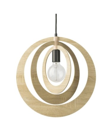 Suspension en bois marron