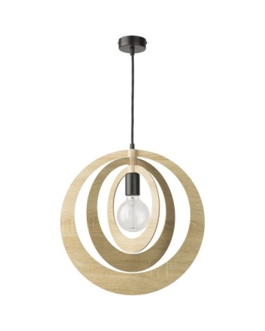 Suspension en bois marron