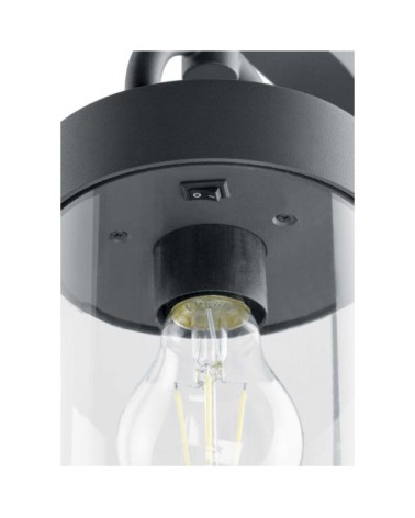 Luminaires de jardin en métal anthracite