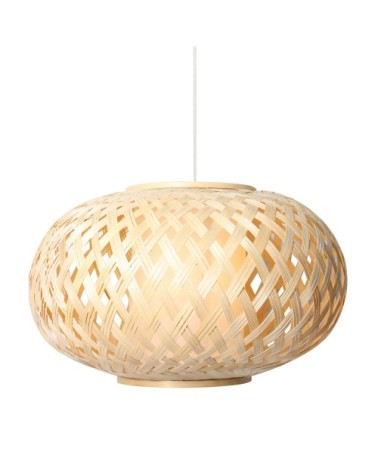 Suspension en bamboo naturel