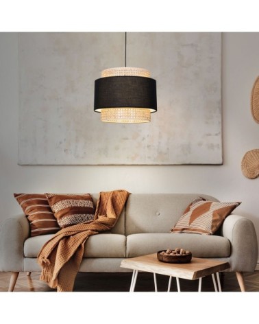 Suspension en canage naturel