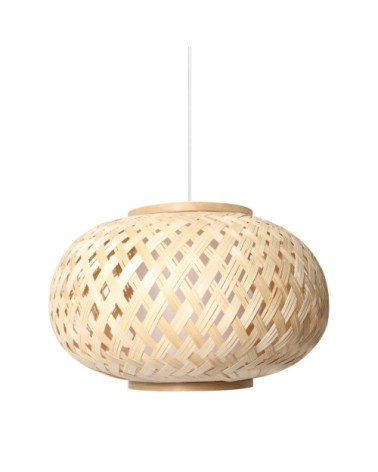 Suspension en bamboo naturel