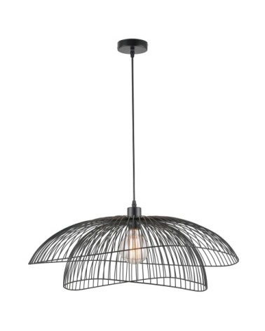 Suspension en métal noir