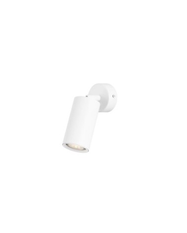 Spot Mural ou Plafonnier Aluminium Blanc 7x7x16 CM