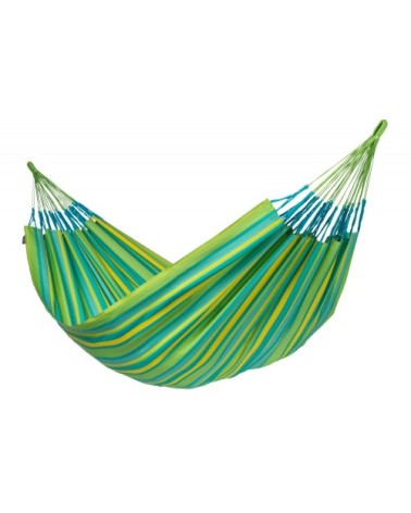 Hamac classique kingsize en tissu vert citron