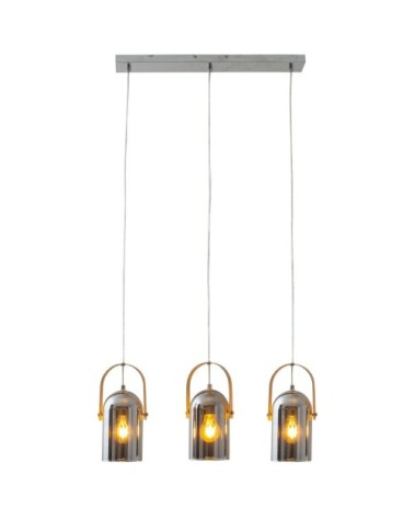 Suspension en glass gris