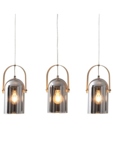 Suspension en glass gris