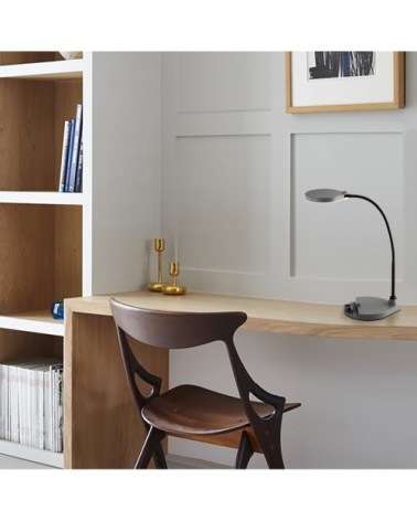 Lampe de bureau en plastique_synthetic anthracite