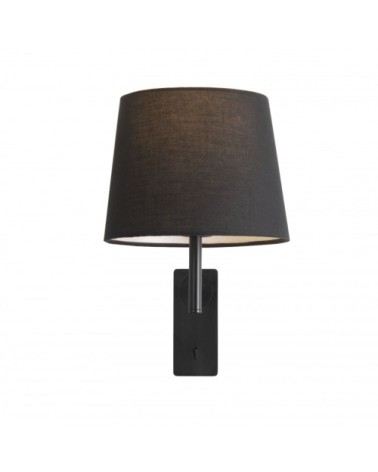 Lampe Murale Chambre Aluminium Noir 22x23x45 CM