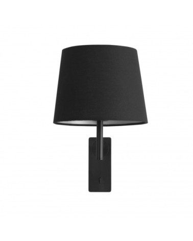 Lampe Murale Chambre Aluminium Noir 22x23x45 CM