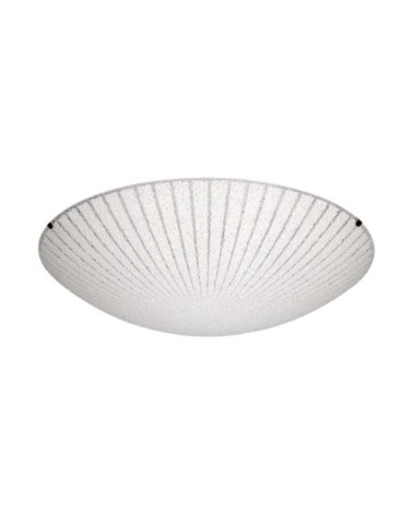 Plafonnier LED Acier Multicolore 40x40x9 CM