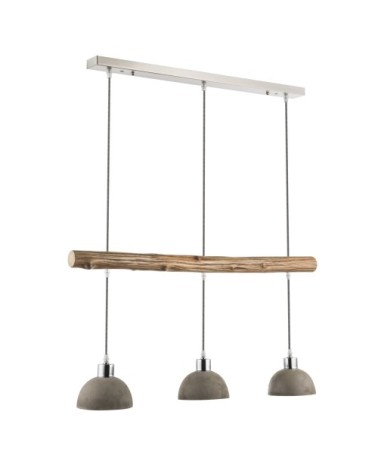 Suspension en concrete gris