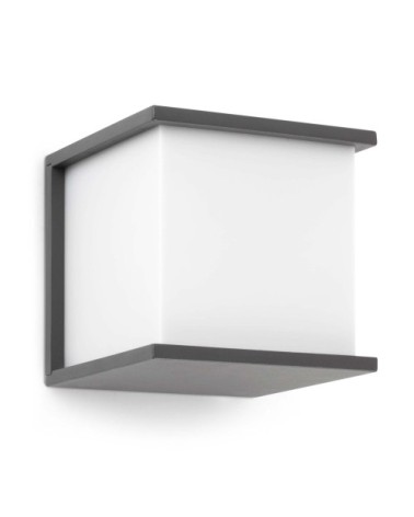 Applique extérieur en aluminium blanc