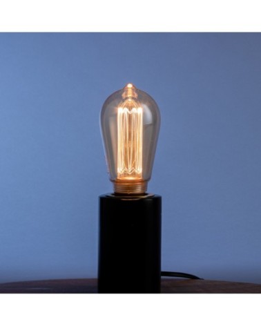 Ampoule filament décorative en glass orange