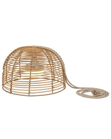 Suspension extérieur en bois naturel