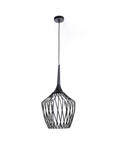 Suspension en métal noir