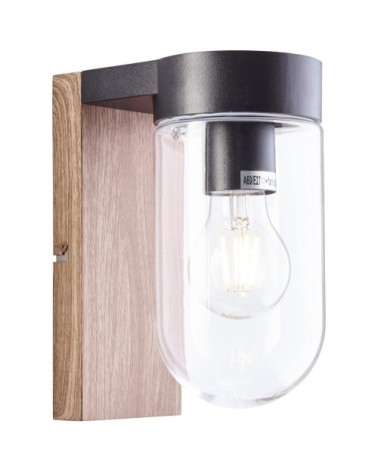 Applique extérieur en bois
