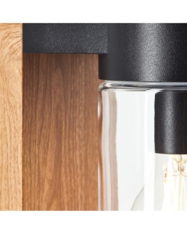 Applique extérieur en bois