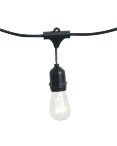 Guirlande lumineuse extérieur en plastique_synthetic noir