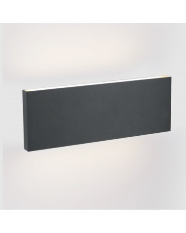 Applique de Salle à Manger LED Aluminium Noir 22x4x8 CM