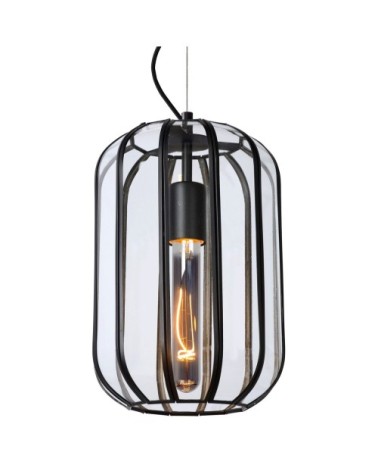 Suspension en métal noir