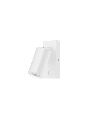 Lampe Lecture Aluminium Blanc 16x6x14 CM