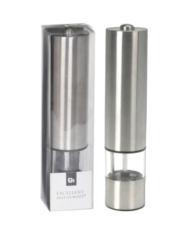 Moulin à poivre électrique en acier inoxydable