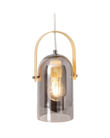 Suspension en glass gris