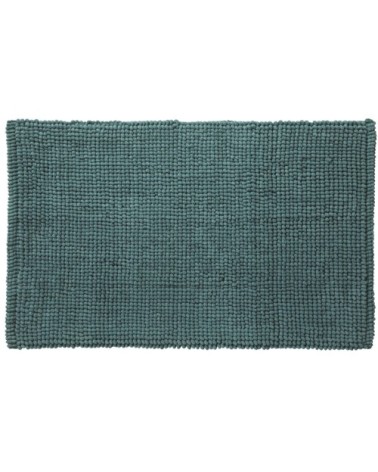 Tapis de bain en polycoton uni canard 50x80cm