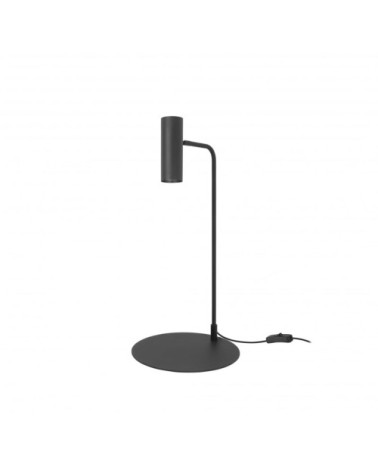 Lampe de Table Aluminium Noir 20x20x65 CM