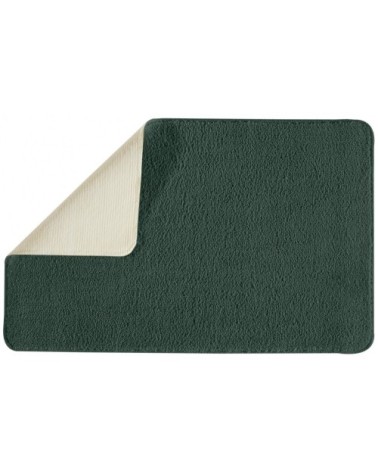 Tapis de bain en polyester uni cactus 50x80cm