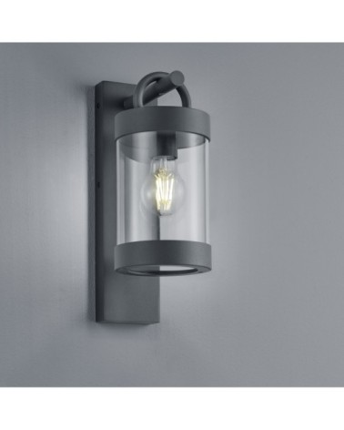 Luminaires de jardin en métal anthracite