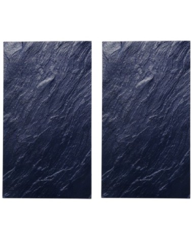 Set de 2 grandes planches à découper en verre trempé