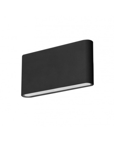 Applique d' Extérieur LED Aluminium Noir 17x3x9 CM
