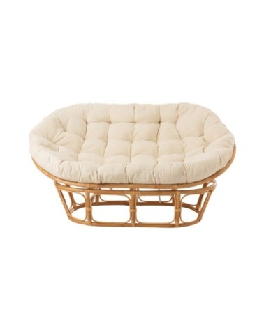 Fauteuil de jardin loveuse en rotin