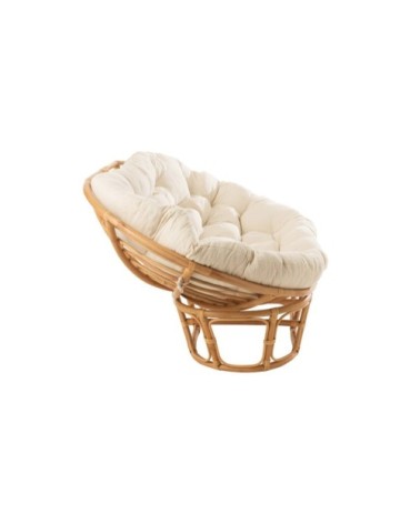 Fauteuil de jardin loveuse en rotin