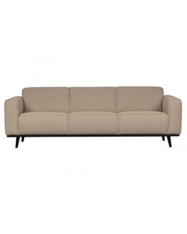 Canapé moderne en tissu 230cm beige