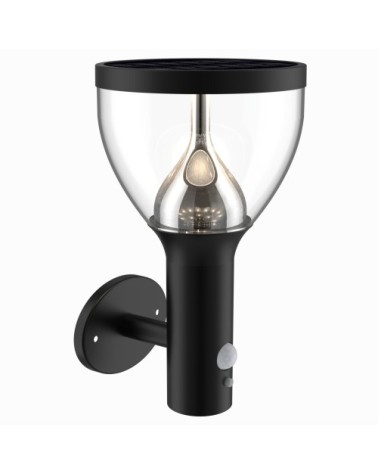 Applique extérieur en métal anthracite